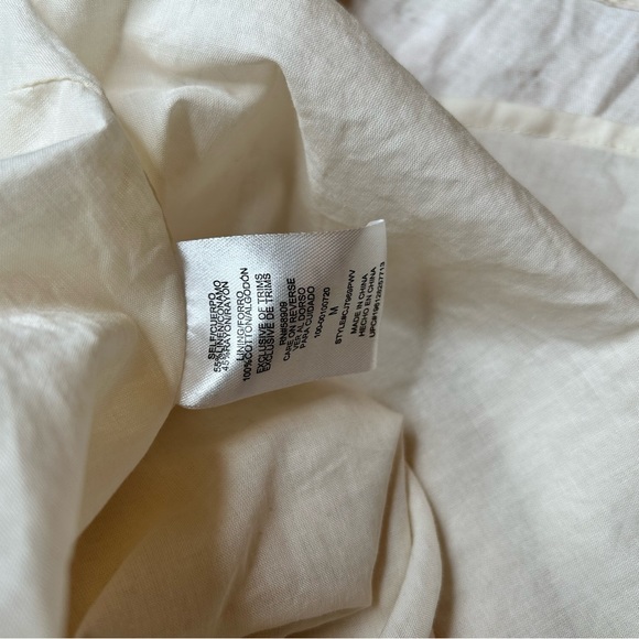 Copper Key Geometric Print V Neck Flutter Sleeve Dress Size Medium - Picture 6 of 6